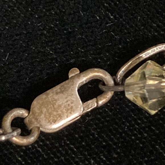 Vintage 925 Glass bead necklace and bracelet set - Picture 10 of 10